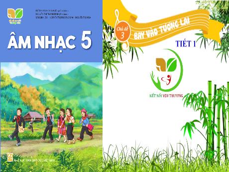 Bài giảng Âm nhạc 5 (Kết nối tri thức) - Chủ đề 3: Bay vào tương lai (Tiết 1)