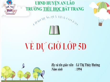 Bài giảng Toán Lớp 5 (Kết nối tri thức) - Luyện tập chung (Trang 139) - Năm học 2022-2023 - Lê Thị Thúy Hường